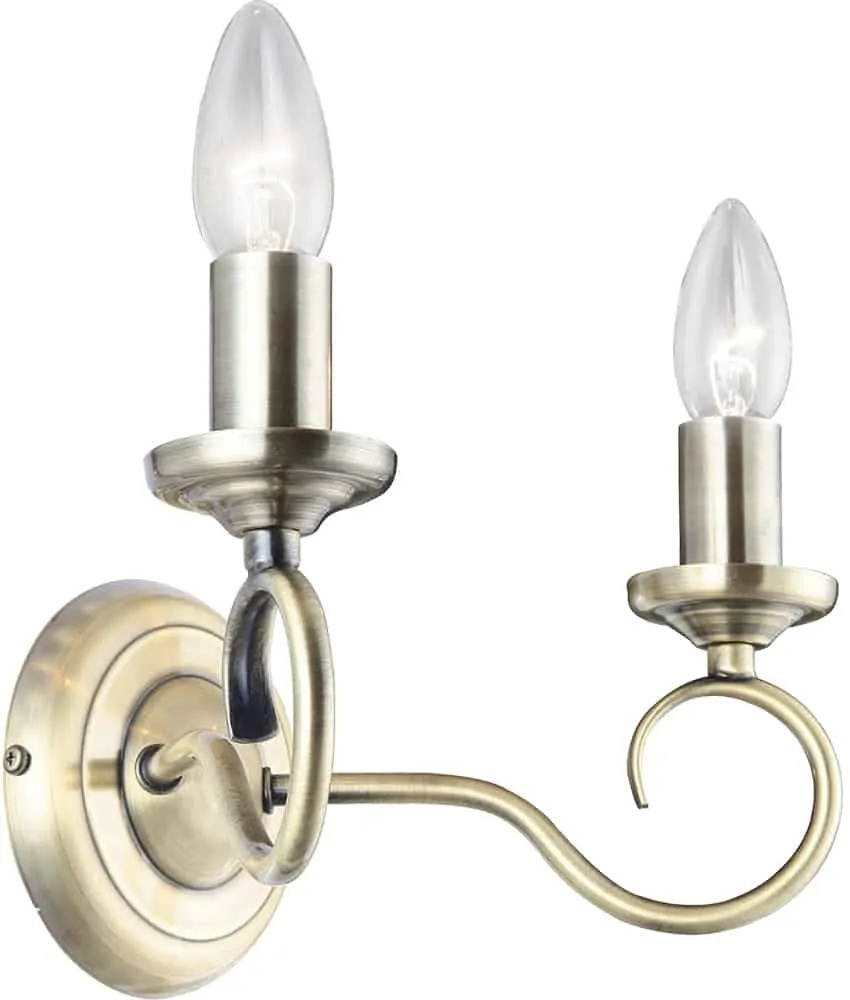 Aplica Globo Lighting Truncatus, 2xE14, bronz