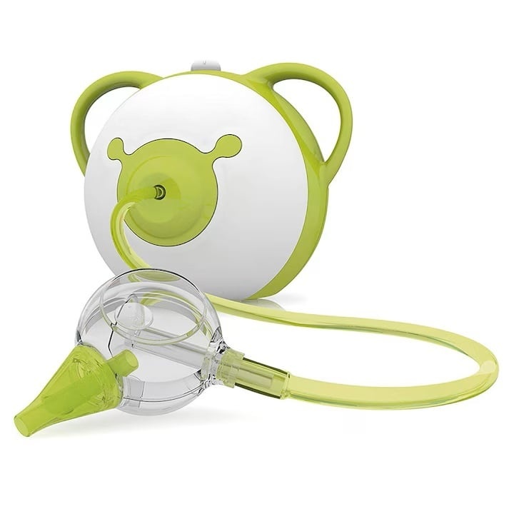 Aspirator nazal electric Nosiboo Pro, Verde, Resigilat, Grad A