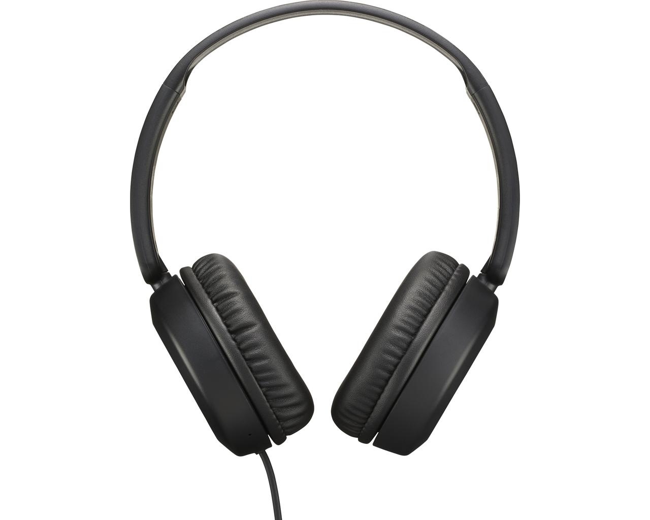 Casti JVC HA-S31M-B-EX, Cu Fir, On-Ear, microfon, negru