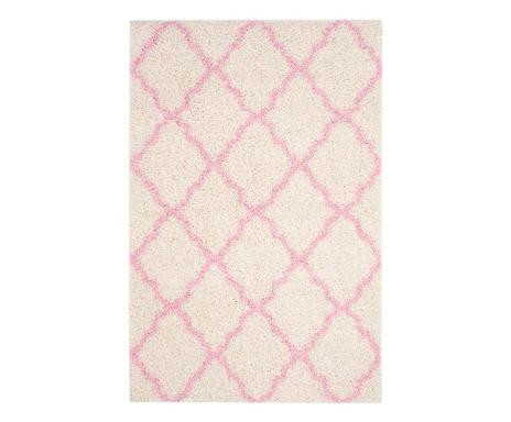 Covor Ada, textil, bej/roz, 155 x 229 cm