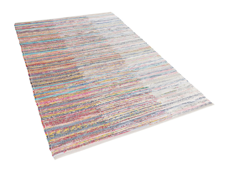 Covor de bumbac Mersin, multicolor, 160 x 230 cm Pret Redus Beliani pret redus imagine 2022