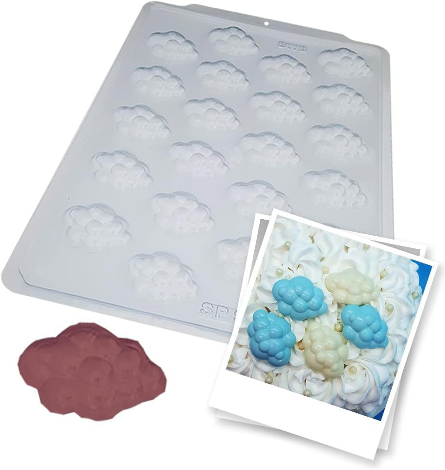 Forma pentru ciocolata BWB 9654, silicon/plastic, transparent, 24 x 34,5 cm