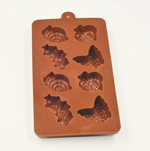 Poze Forma pentru prajituri Selecto Bake, insecte, silicon, maro, 19 x 11 x 2,3 cm
