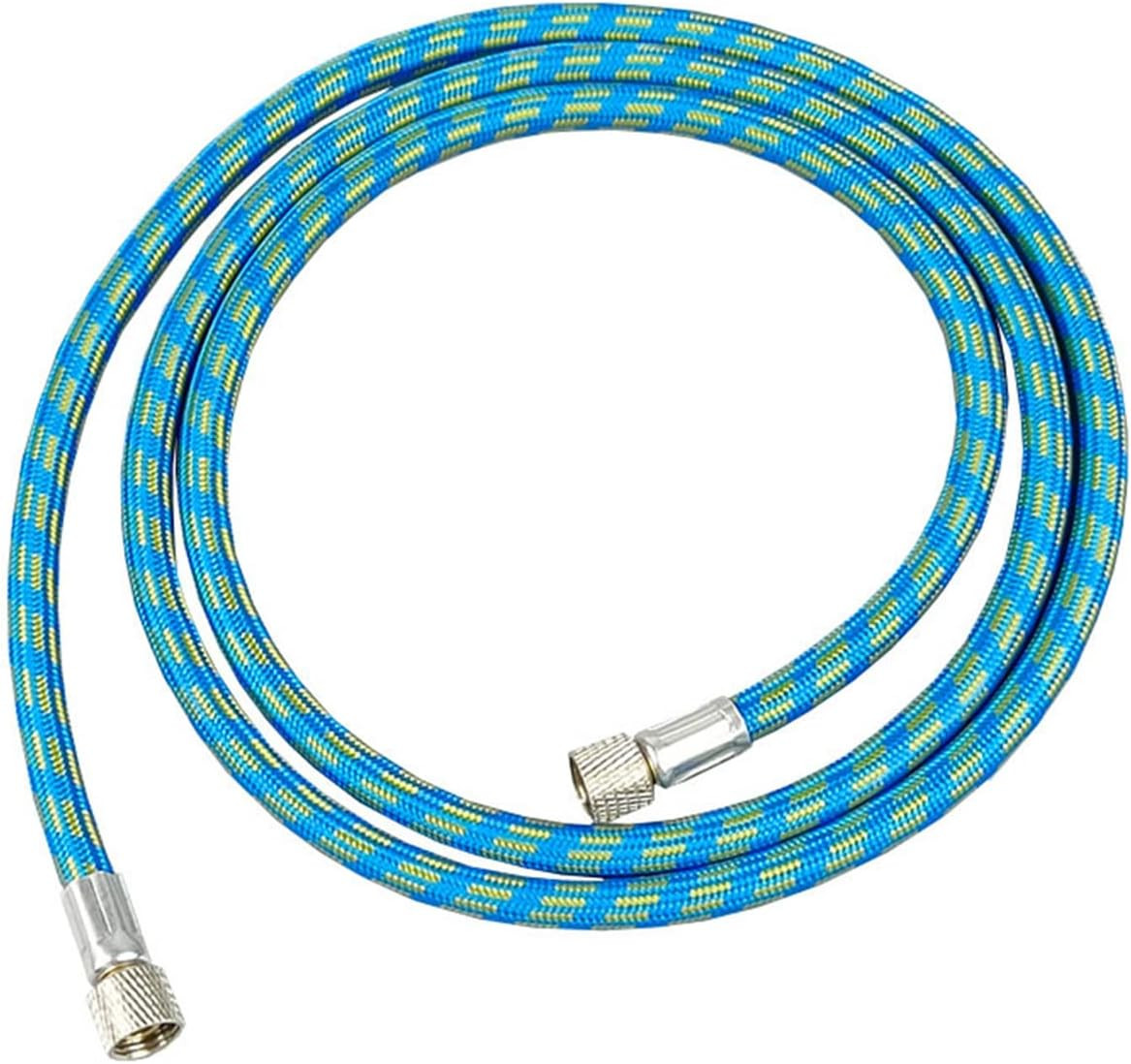 Furtun aerograf Helweet, PU/nailon, albastru, 1.2 m