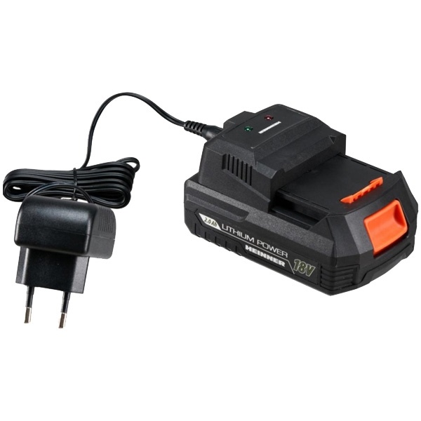 Heinner HR-LPBI001 ONE POWER - Set 1 acumulator si incarcator, Li-Ion, 18 V, 2 Ah