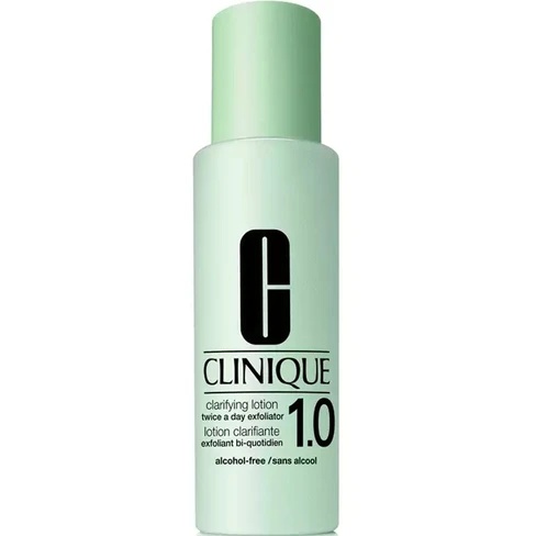 Lotiune pentru fata Clinique, Clarifying Exfoliator Lotion 1.0, fara alcool, 400 ml, Resigilat, Grad A