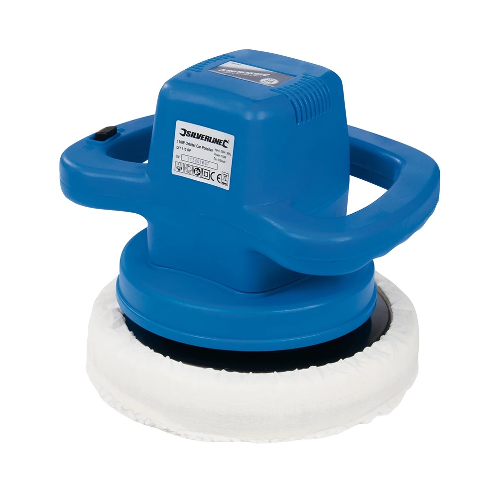 Masina orbitala de polisat auto Silverline ,110W, 240mm