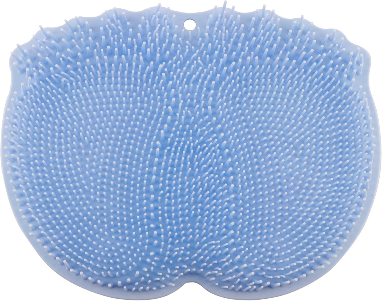 Perie de dus pentru picioare Acasimo, plastic, albastru, 29,5 x 23,5 cm