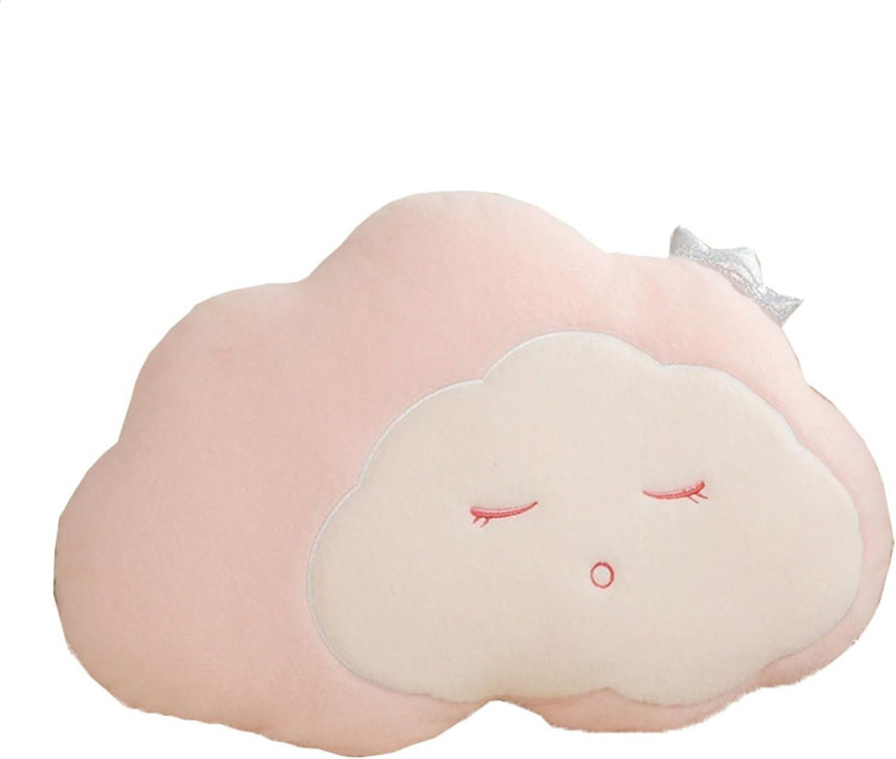 Perna in forma de nor pentru copii Herfair, plus, roz, 28 cm