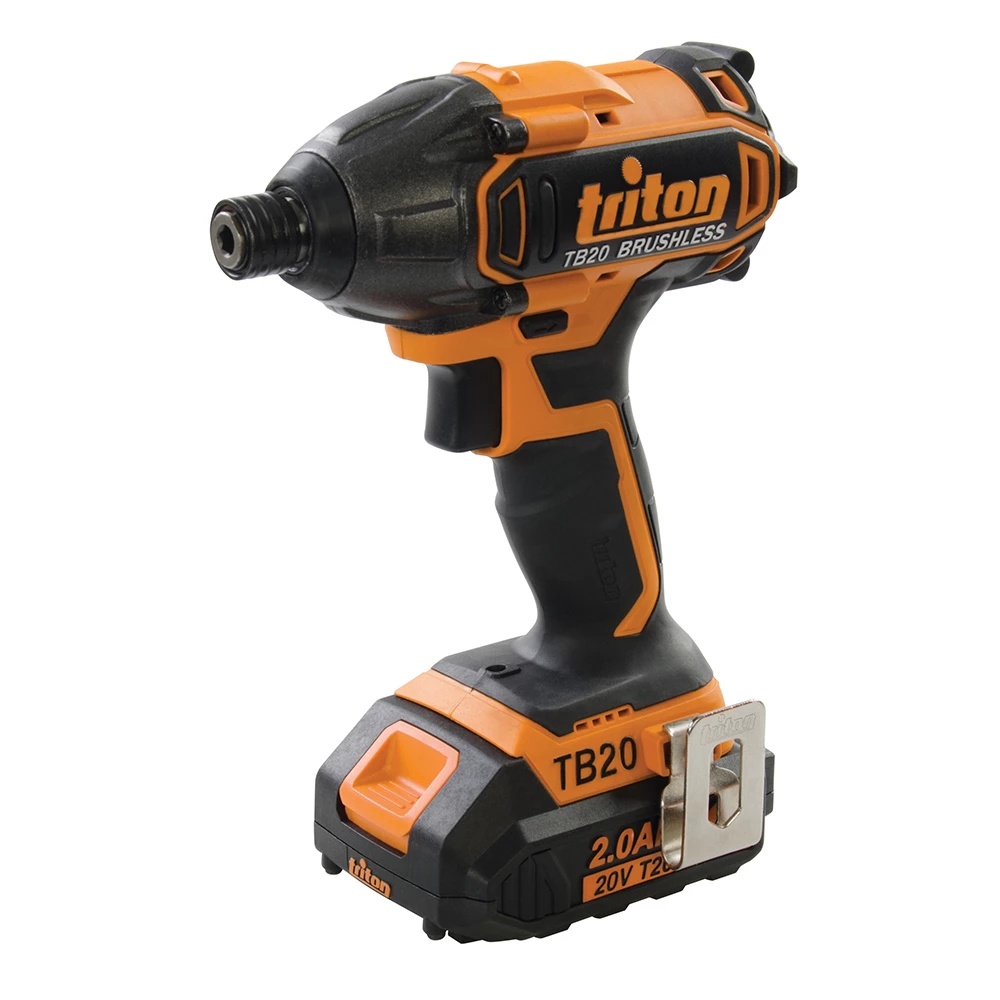 Pistol de impact Triton T20, 20V, 2 acumulatori Li-Ion