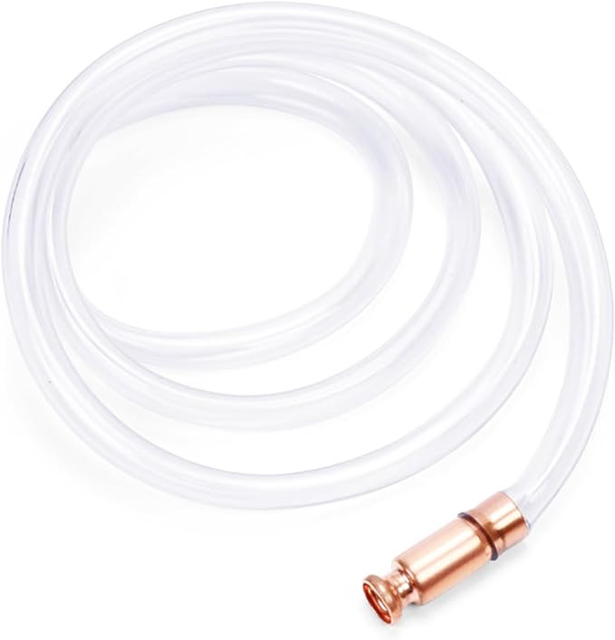 Pompa de aspirat lichide Kiuiom, cupru/PVC, transparent, 2m