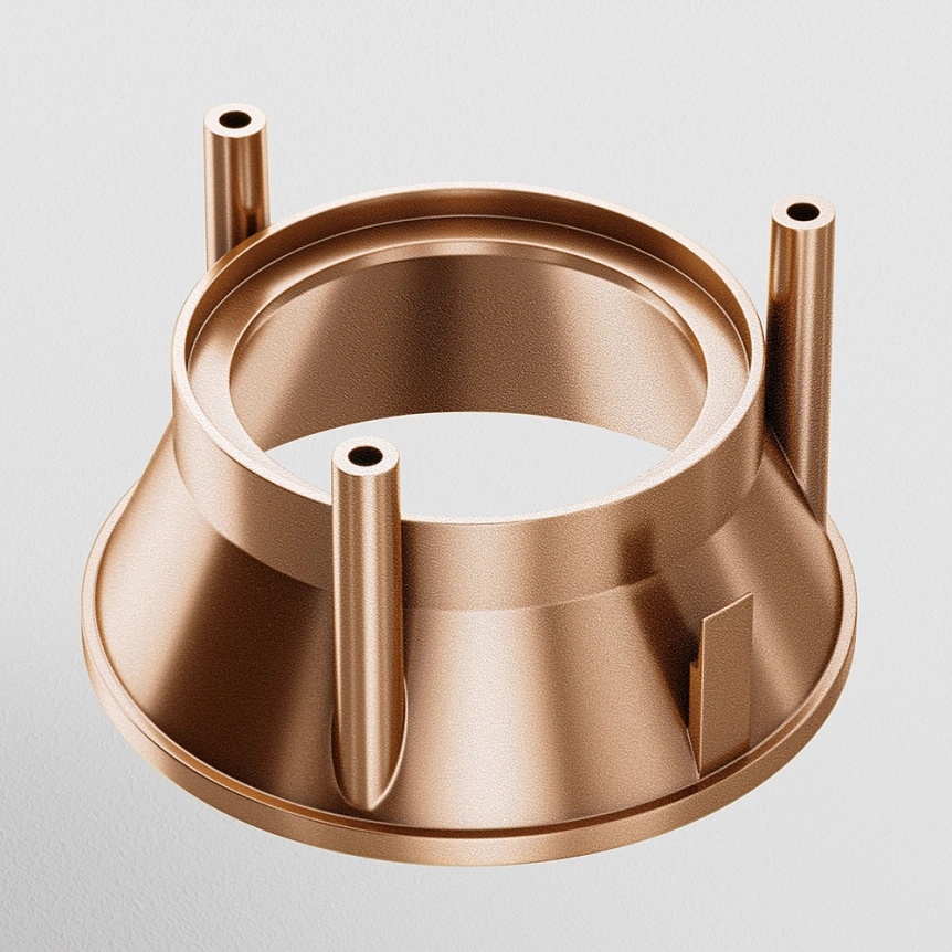 Rama pentru spoturi Maytoni Alfa LED, 67x37mm, auriu