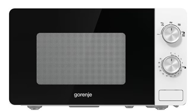 RESIGILAT – CUPTOR CU MICROUNDE GORENJE MO20E1W, Capacitate 20L, Putere 800W, Mecanic, Alb