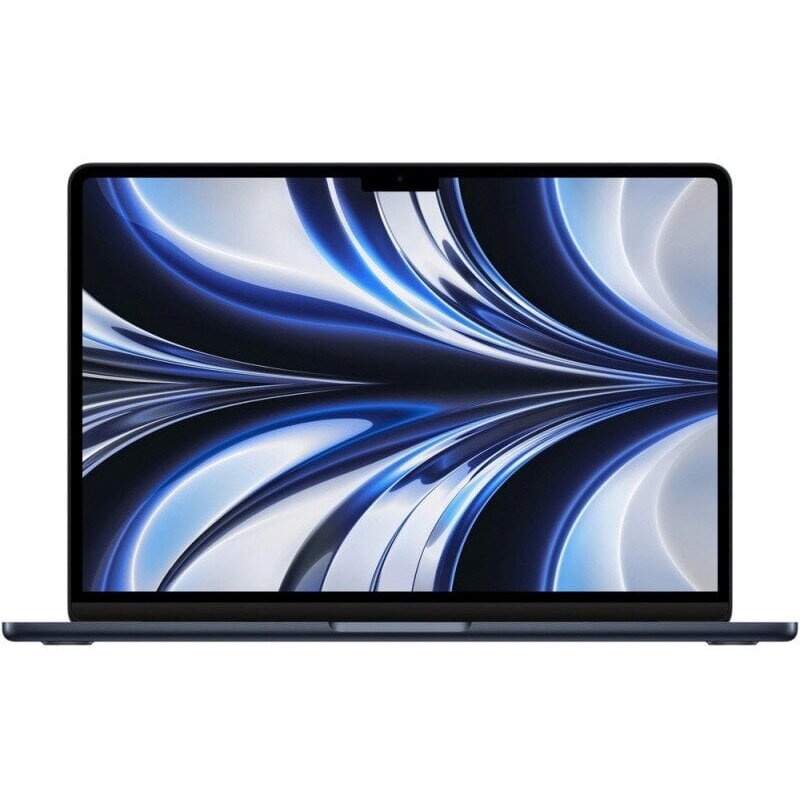 RESIGILAT Laptop Apple MacBook Air, Apple M2, 13.6 inch, 16GB RAM, 512GB SSD, macOS Monterey, Negru
