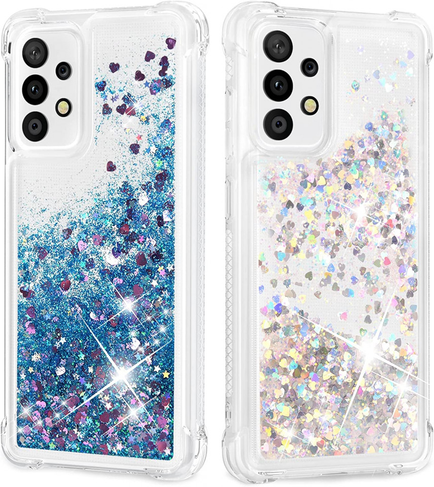 Set de 2 huse de protectie pentru Samsung Galaxy A33 5G, TPU, multicolor, 6,4 inchi