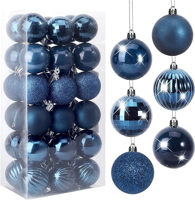 Set de 36 decoratiuni, multicolor