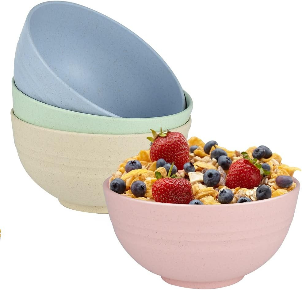Set de 4 boluri Homchen, polipropilena, multicolor, 15 x 7,6 cm, 700 ml
