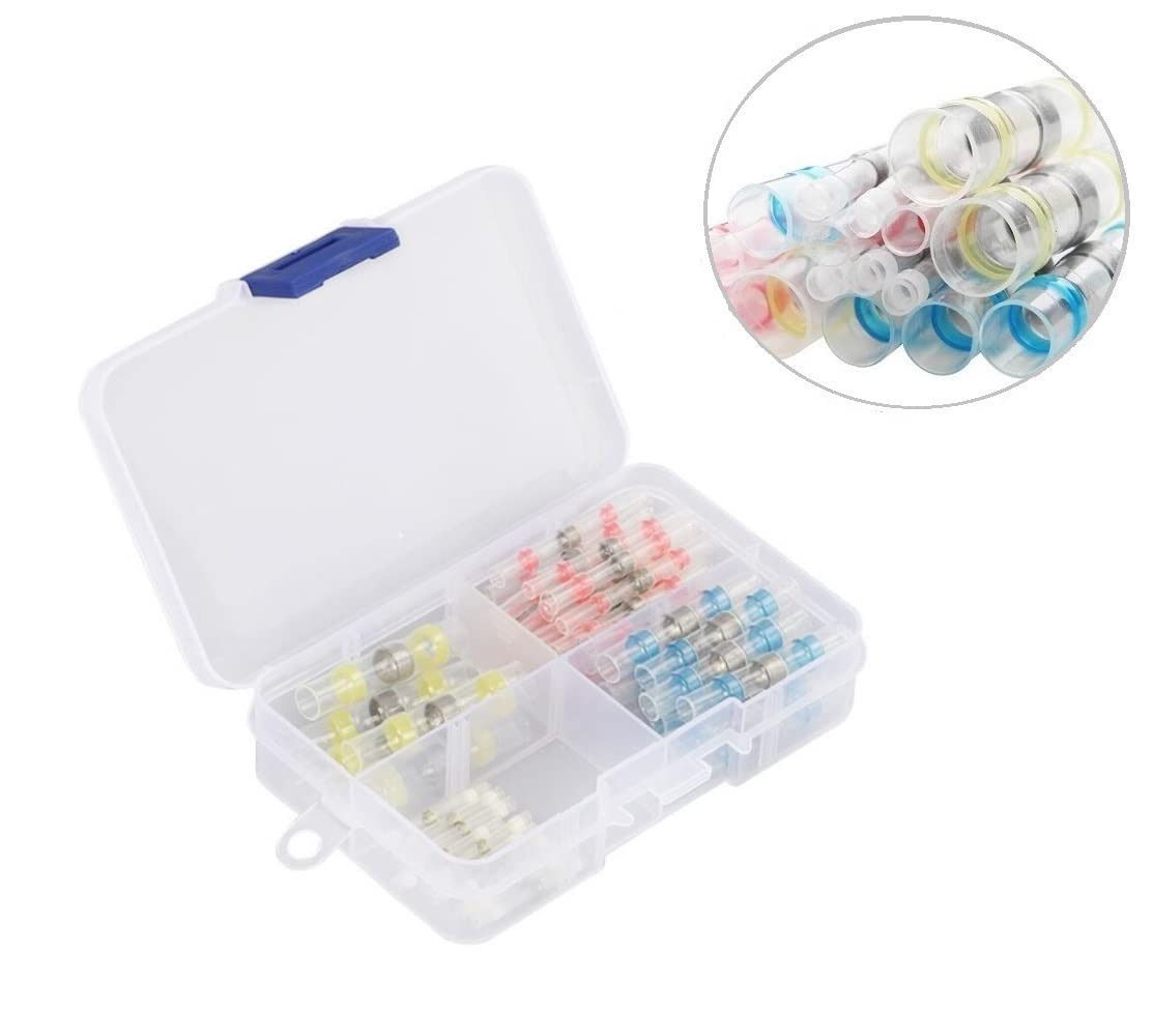 Set de 50 conectori pentru cabluri electrice de etansare SHENTIAN, multicolor, polipropilena