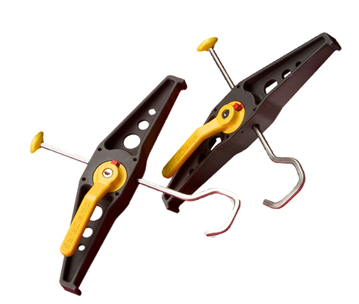 Set de prins scari cu 1, 2 sau 3 tronsoane pe masina, Rhino SafeClamp, Resigilat, Grad A