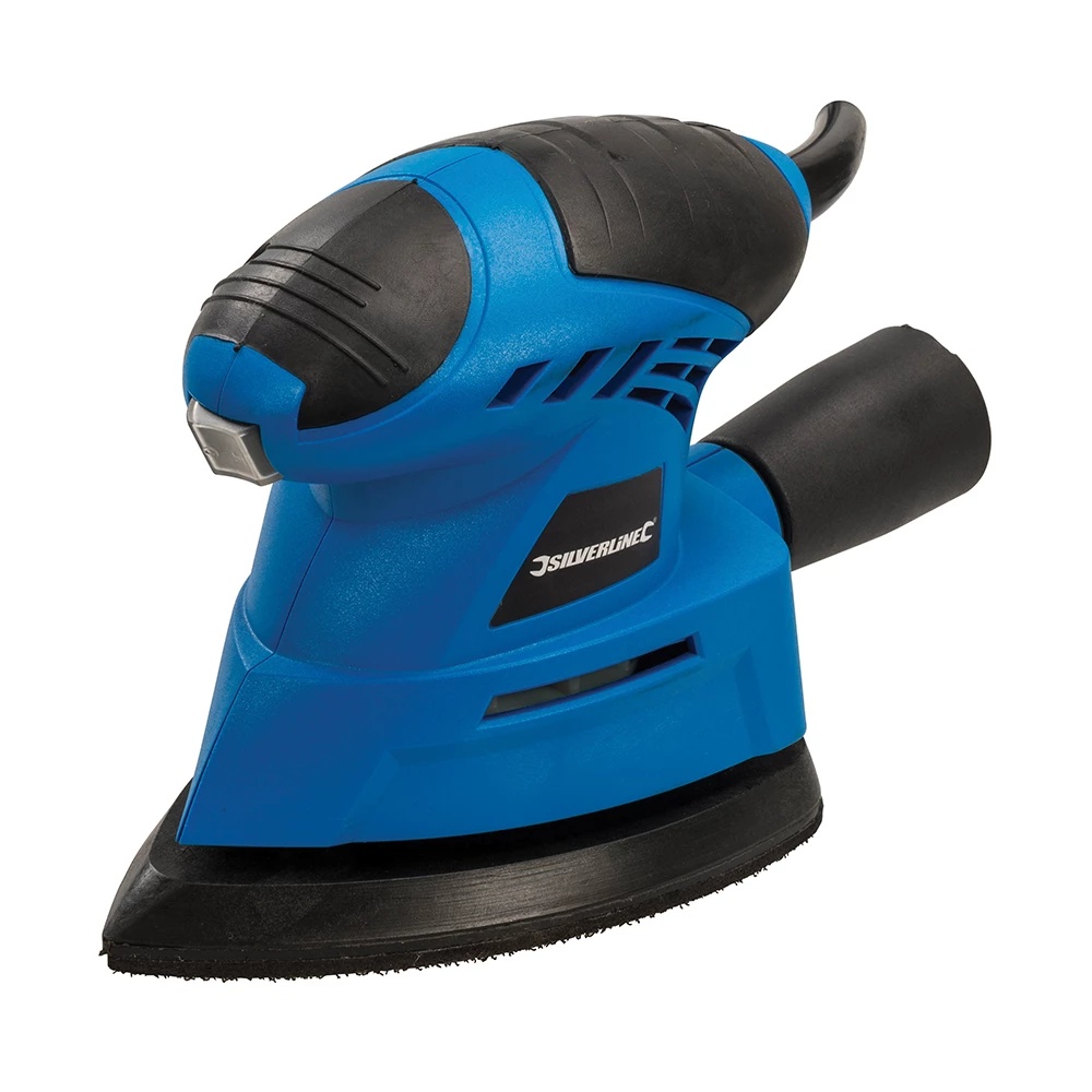 Slefuitor orbital de colt, 130W, 140mm, Silverline