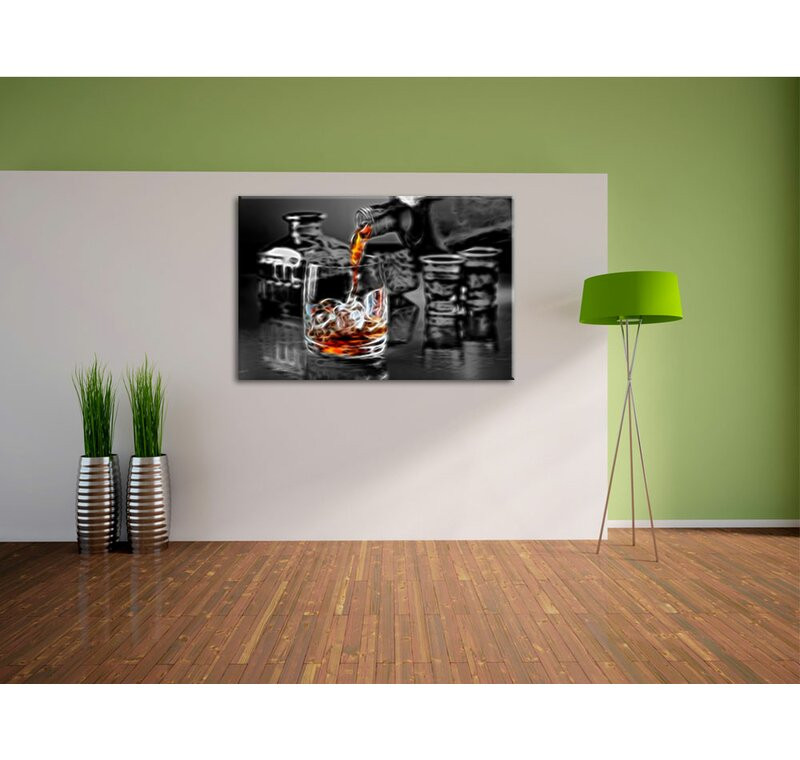 Tablou Old good whisky, panza, antracit, 60 x 80 x 1,8 cm image1