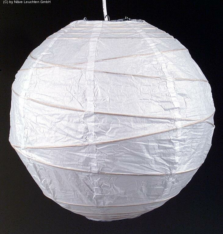 Abajur sferic, alb, 40 x 40 cm