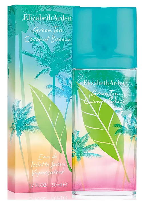 Apa de toaleta Elizabeth Arden Green Tea Coconut Breezie, 50 ml