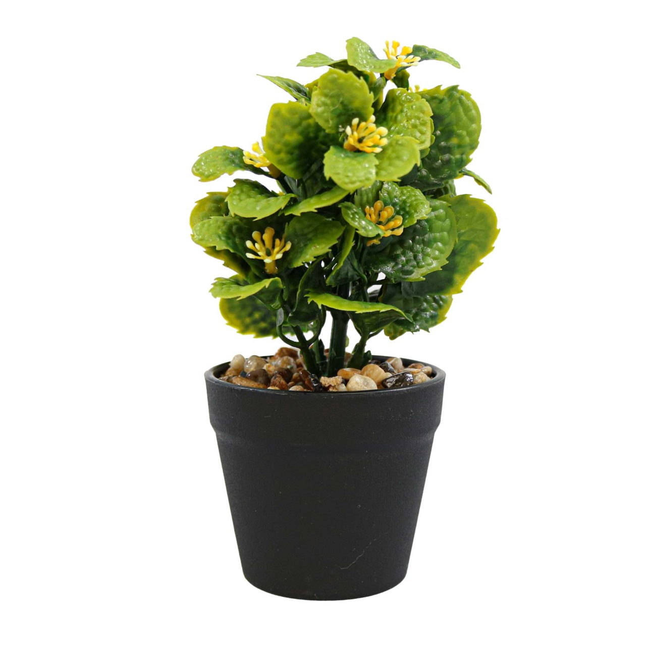 Aranjament Floral, Verde, Plastic, 18Cm