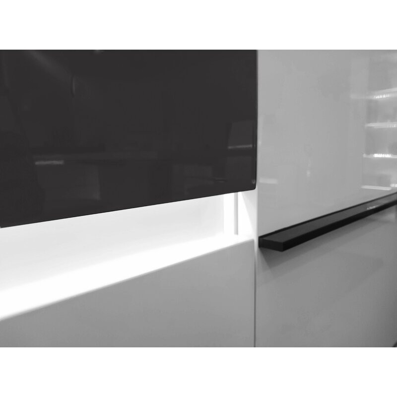 Bufet Jauss din PAL, alb/gri, 90 x 240 x 50cm image5