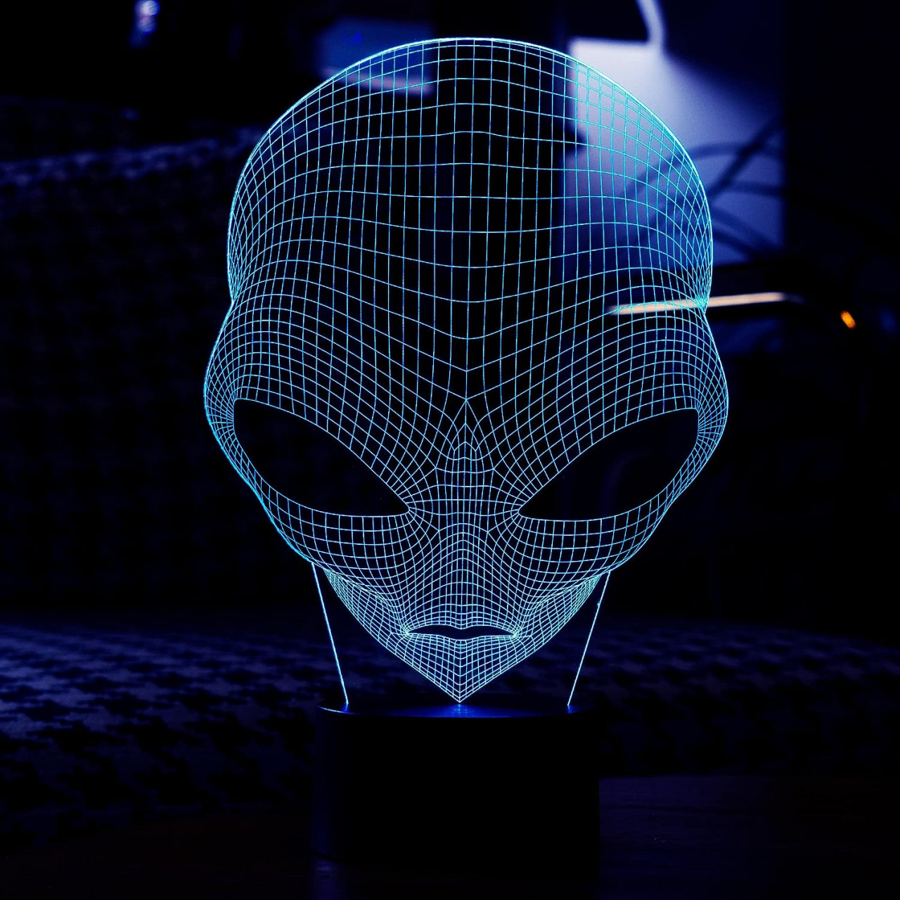 Decoratiune iluminata 3D Vagasi, LED,ABS, 7culori, 15,5 x 27 x 8,5 cm