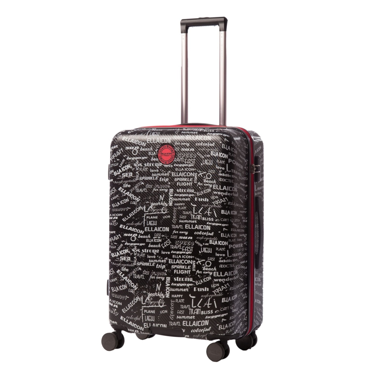 Ella Icon - Troler Urban Negru - 69×28×45 Cm