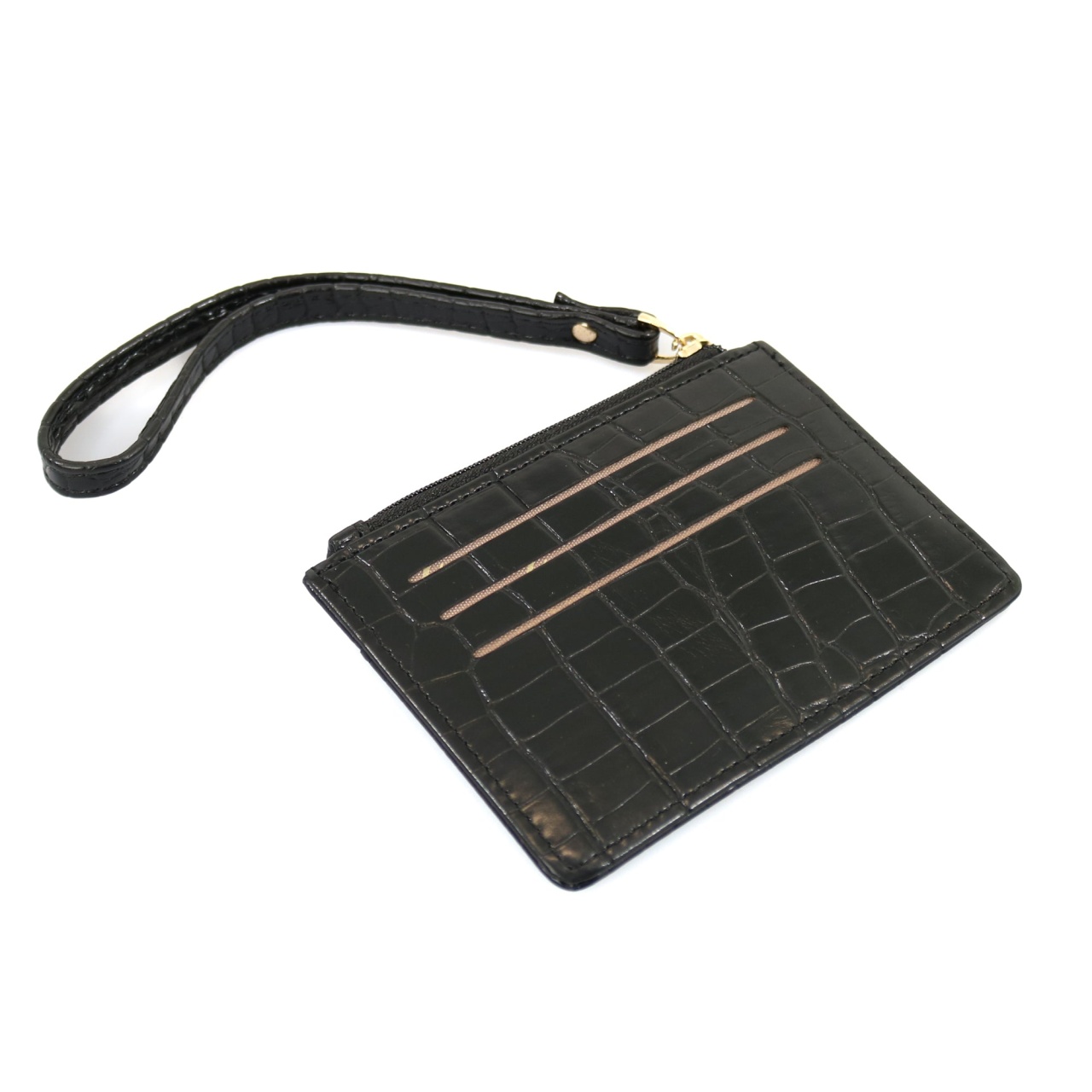 Etui pentru carduri Skin, Ella Icon, Negru, 12x9cm