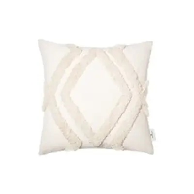 Fata de perna Tom Tailor, poliester, natur/crem, 45 x 45 cm