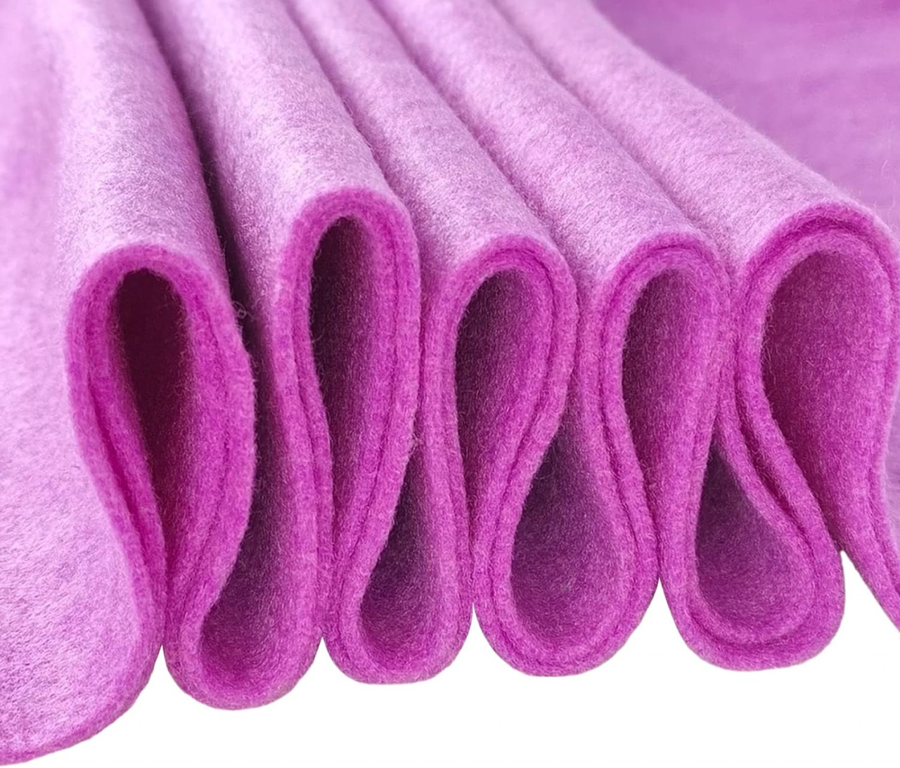 Foaie de pasla pentru mestesuguri Jtnohx, poliester, magenta, 90 x 90 cm