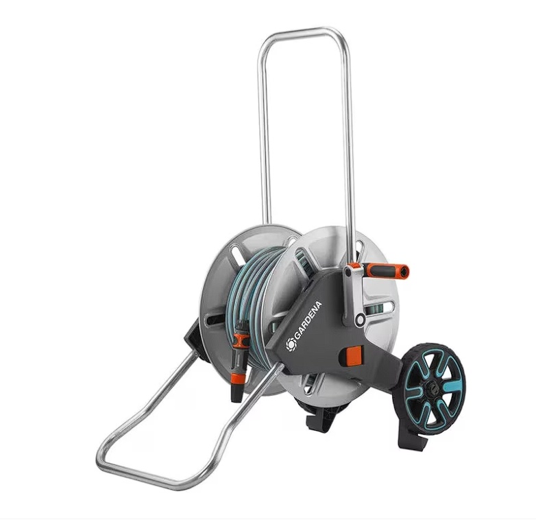 Furtun cu derulator, Gardena, 60 m, Resigilat, Grad A