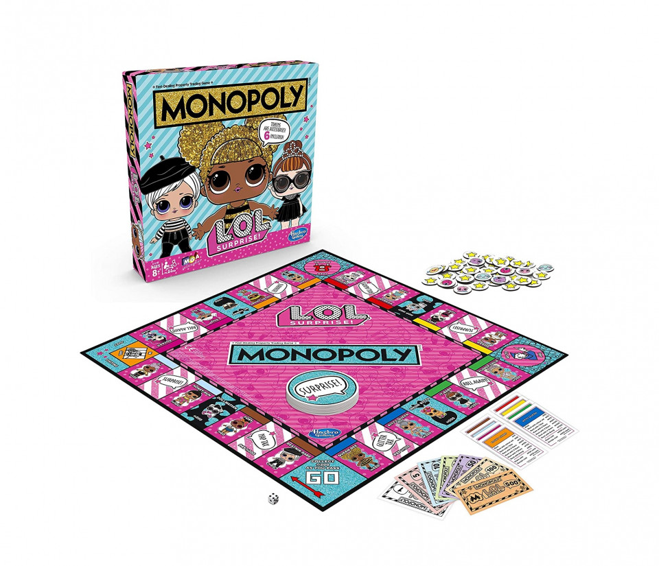 Joc Monopoly LOL Surprise, 8+ ani chilipirul-zilei.ro imagine noua elgreco.ro