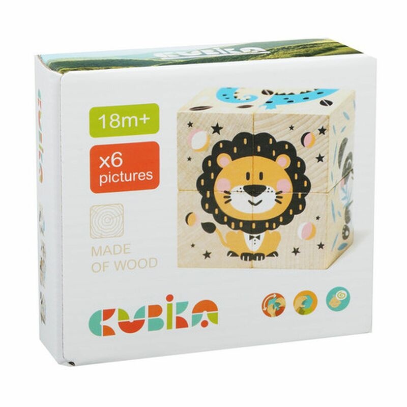 Jucarie din lemn, Cubika, Puzzle din lemn 