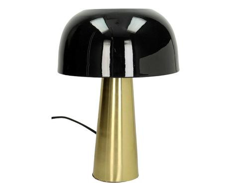 Lampă de masă Monroe, metal auriu/negru, 25 x 25 x 33 cm