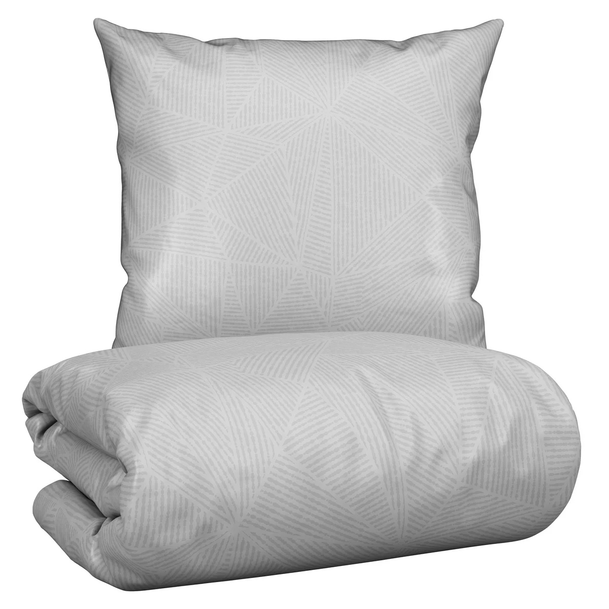 Lenjerie de pat Alex Design în culori platinate 135x200cm