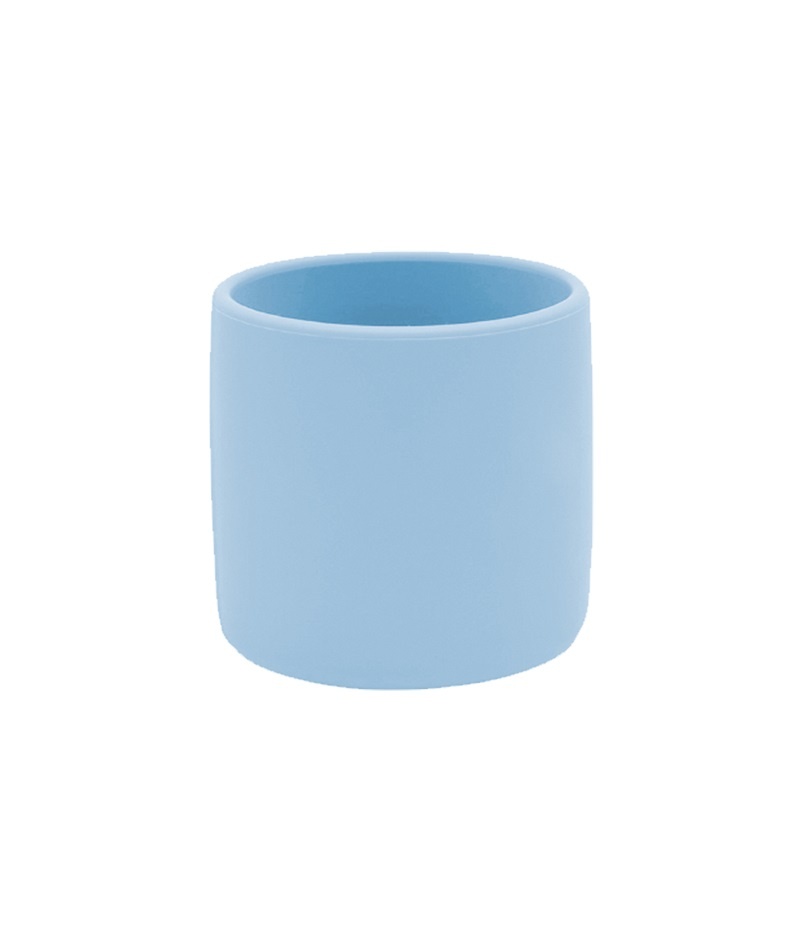 Pahar Minikoioi, 100% Premium Silicone, Mini Cup â€“ MIneral Blue