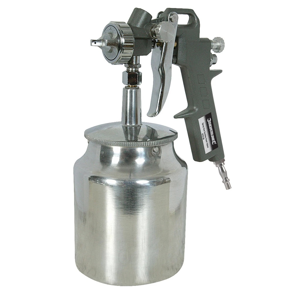 Pistol pneumatic de pulverizare Silverline, 750 ml