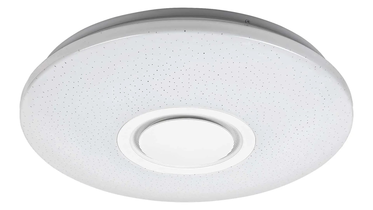 Plafoniera LED Rabalux Rodion, 24W, alb, dimabil, telecomanda