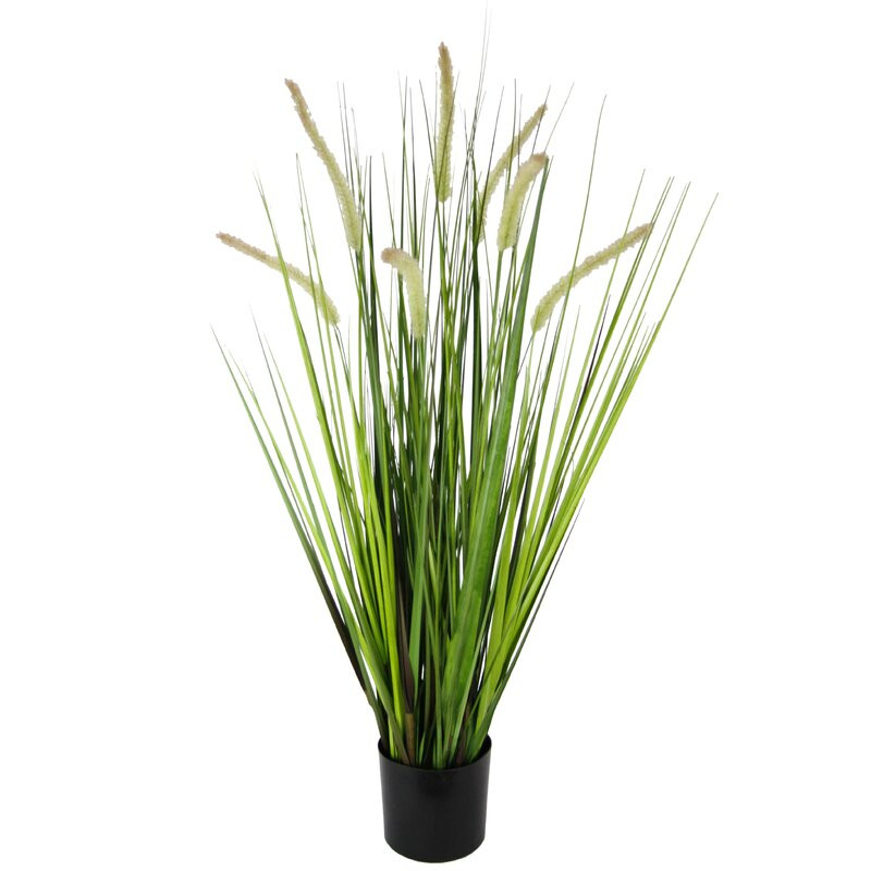 Planta artificiala cu ghiveci The Seasonal Aisle, verde/negru, 87 x 18 x 18 cm chilipirul-zilei.ro/