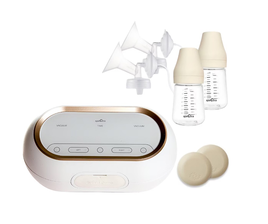 Pompa de san electrica premium Spectra Dual Compact, Alb, Resigilat, Grad A