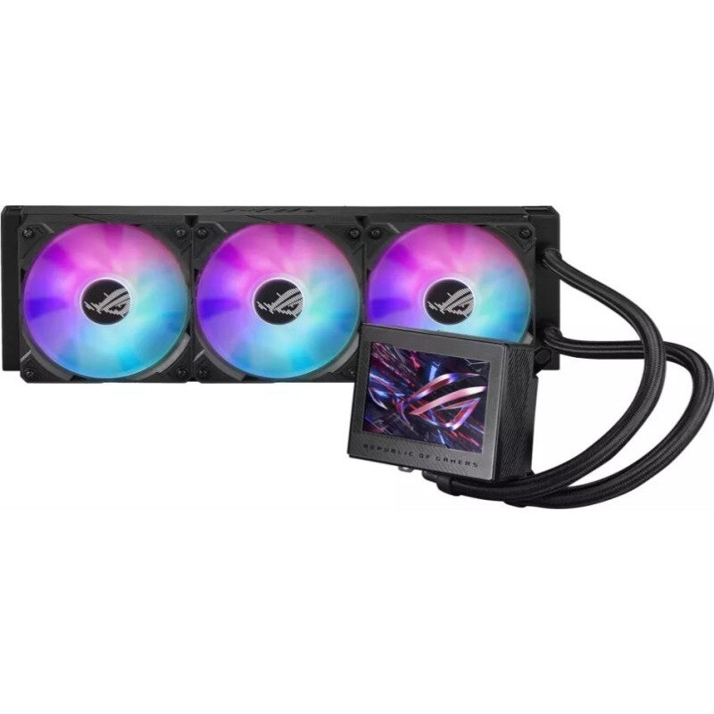 RESIGILAT Cooler procesor Asus ROG RYUJIN III 360 ARGB, 3.5 Full Color LCD Display