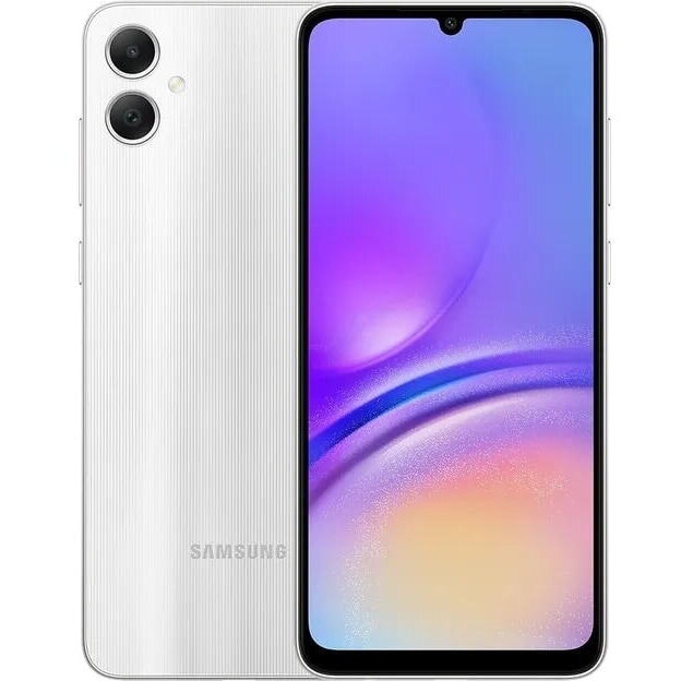 RESIGILAT Telefon mobil Samsung Galaxy A05, Dual SIM, 64GB, 4GB RAM, 4G, Argintiu