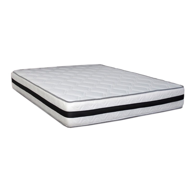 Saltea Roza Super Lux Ortopedica Salt Confort, 125x200x26 cm, plasa de arcuri tip hercule, banda de aerisire, fermitate tare