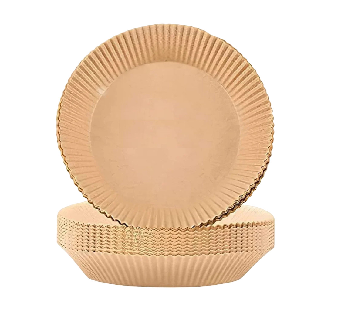 Set 100 hartii de copt pentru friteuza cu aer Diko, maro, 20 x 16 x 4,5 cm