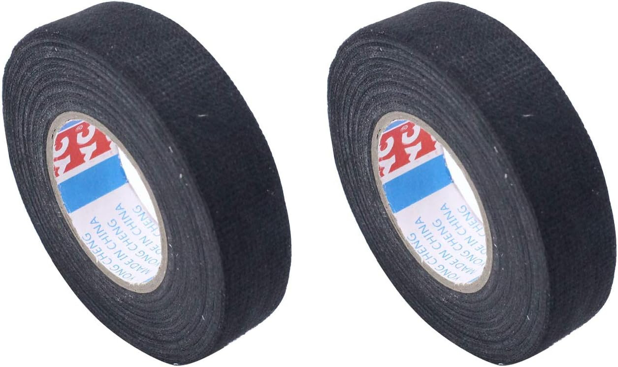 Set 2 role de banda izolatoare Takpart, negru, 19 mm x 15 m
