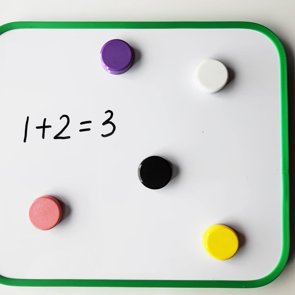 Set 50 magneti pentru frigider ZDZBLX, multicolor, 20 mm